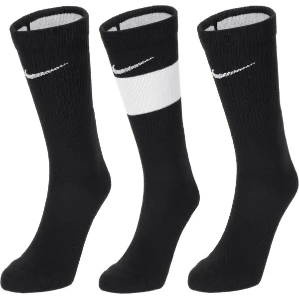 Nike Nike Y NK ELITE CREW 3PR Детски чорапи, черно, размер