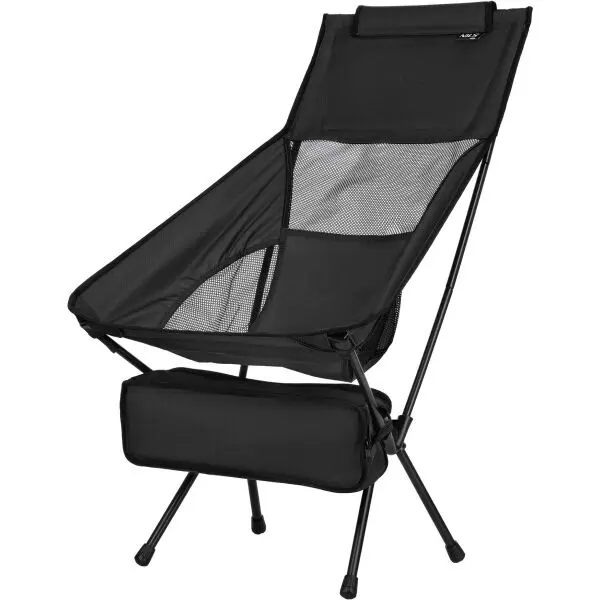 NILS CAMP NILS CAMP NC3321 Сгъваем стол, черно, размер