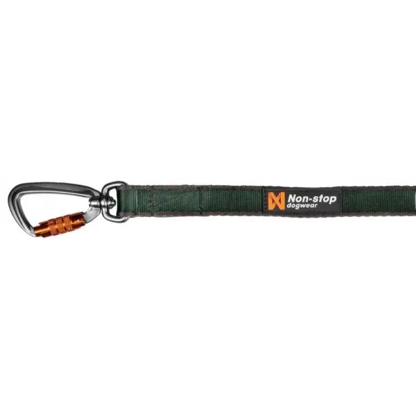 NON-STOP DOGWEAR NON-STOP DOGWEAR MOVE LEASH 15 MM Повод, тъмнозелено, размер