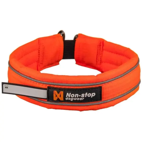 NON-STOP DOGWEAR NON-STOP DOGWEAR SAFE COLLAR Каишка за кучета, оранжево, размер