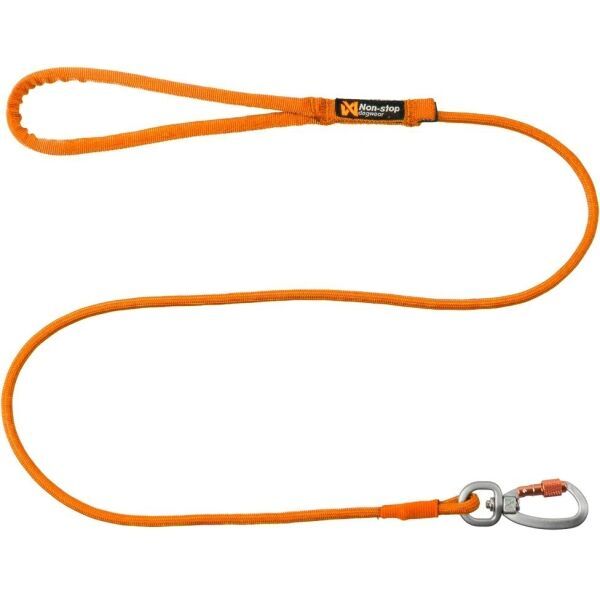 NON-STOP DOGWEAR NON-STOP DOGWEAR TREKKING ROPE LEASH 2,8m/6mm Повод с карабина, оранжево, размер