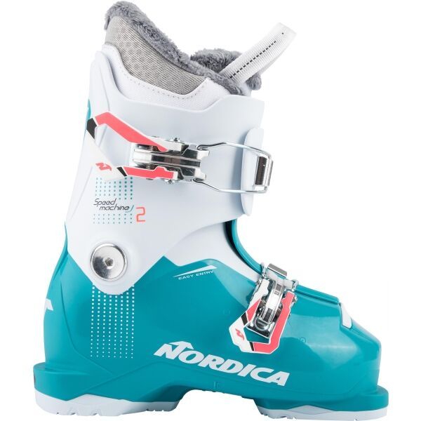 Nordica Nordica SPEEDMACHINE J 2 Детски ски обувки, тюркоазено, размер