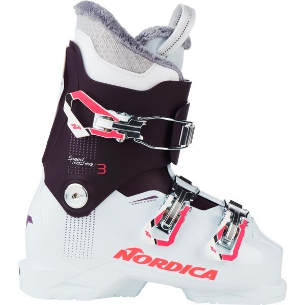 Nordica Nordica SPEEDMACHINE J 3 Ски обувки за момичета, бяло, размер
