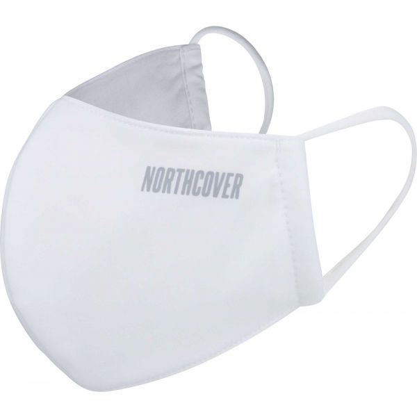 Northfinder Northfinder 3 LAYERS ANTIBACTERIAL COTTON MASK Защитна маска, бяло, размер