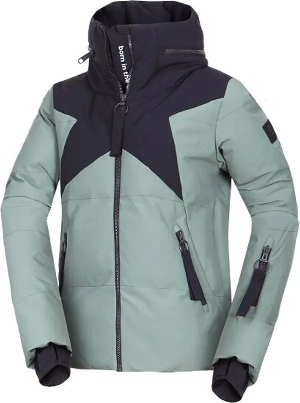 Northfinder Northfinder ASHTYN Дамско скиорско яке, светло-зелено, размер