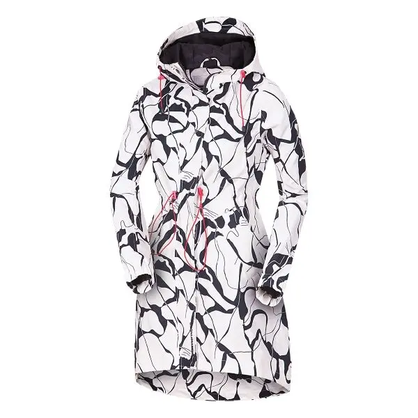 Northfinder Northfinder BREANNE Дамско яке тип парка, бяло, размер