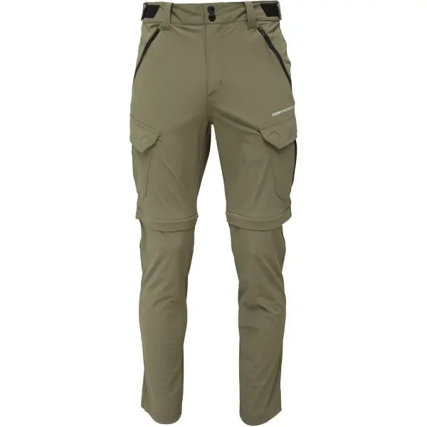 Northfinder Northfinder CARUSO Мъжки cargo панталони за трекинг, khaki, размер
