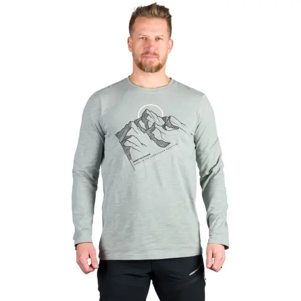 Northfinder Northfinder ДАРУ Мъжка тениска, светло-зелено, размер