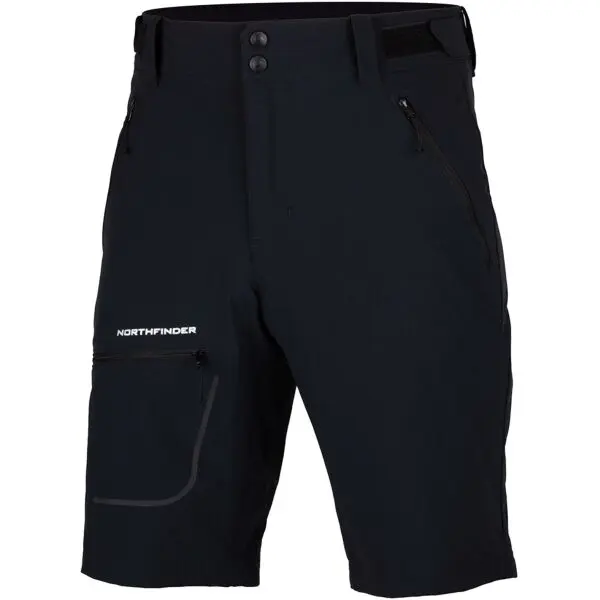 Northfinder Northfinder HERMOS Мъжки шорти, черно, размер