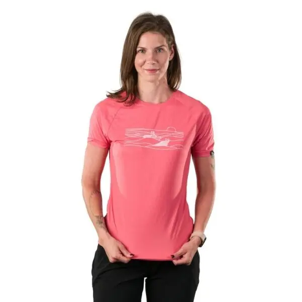 Northfinder Northfinder ISADORA Дамска техническа тениска, розово, размер