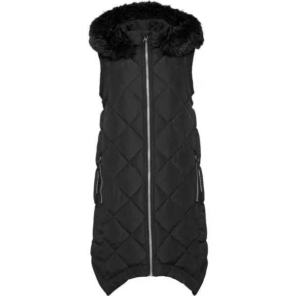 Northfinder Northfinder JILLIANTIS Дамски дълъг елек, черно, размер