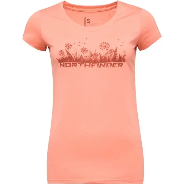 Northfinder Northfinder LIDIA Дамска тениска, цвят сьомга, размер