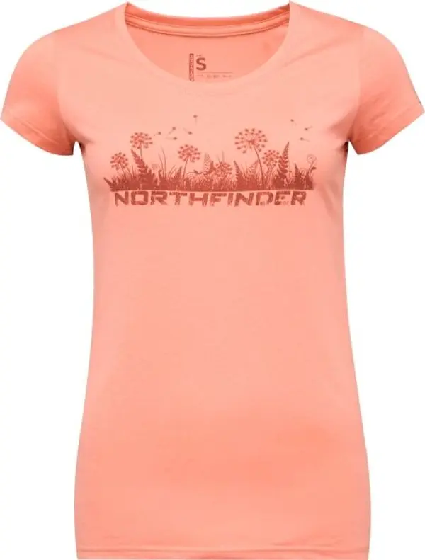 Northfinder Northfinder LIDIA Дамска тениска, цвят сьомга, размер