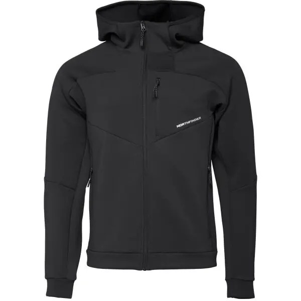Northfinder Northfinder LUTHER Мъжки технически суитшърт, черно, размер