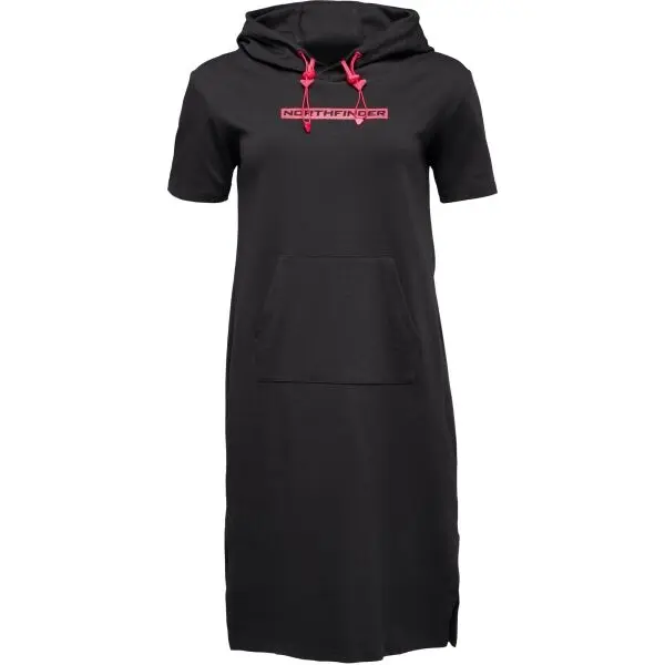 Northfinder Northfinder MARICELA Дамска свободна рокля, черно, размер