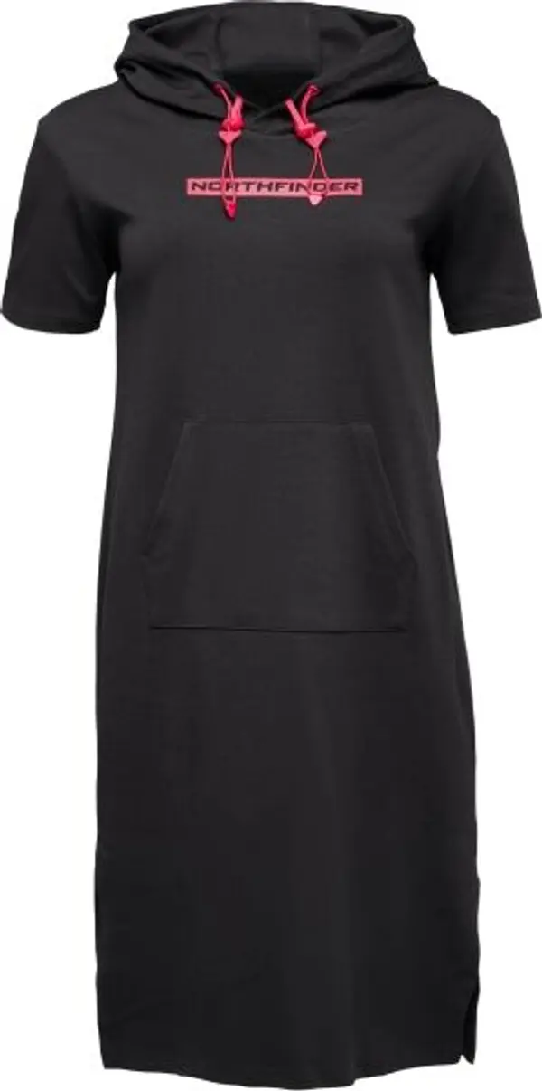 Northfinder Northfinder MARICELA Дамска свободна рокля, черно, размер