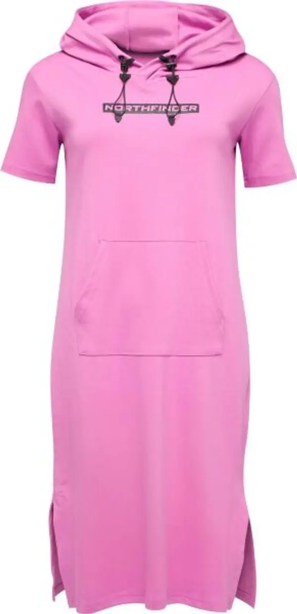 Northfinder Northfinder MARICELA Дамска свободна рокля, розово, размер