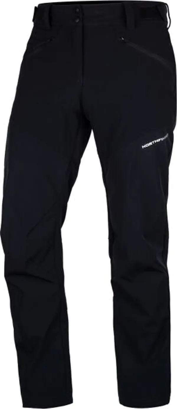 Northfinder Northfinder MAYTE Дамски софтшел панталони, черно, размер