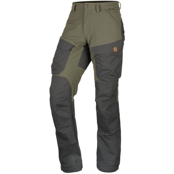 Northfinder Northfinder TOMMY Мъжки панталони от софтшел с цялостно разкопчаване, тъмнозелено, размер XXL