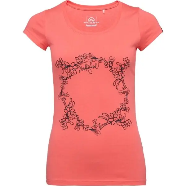 Northfinder Northfinder RIKKI Дамска тениска, розово, размер