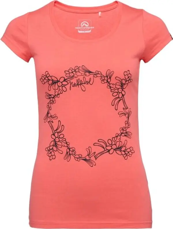 Northfinder Northfinder RIKKI Дамска тениска, розово, размер
