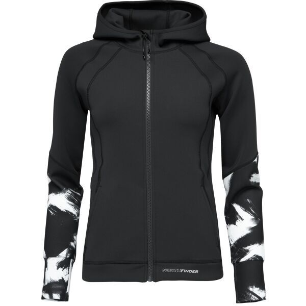 Northfinder Northfinder TRACI Дамски суитшърт от технически текстил, черно, размер