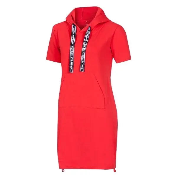 Northfinder Northfinder TRISTA Дамска спортна рокля, червено, размер