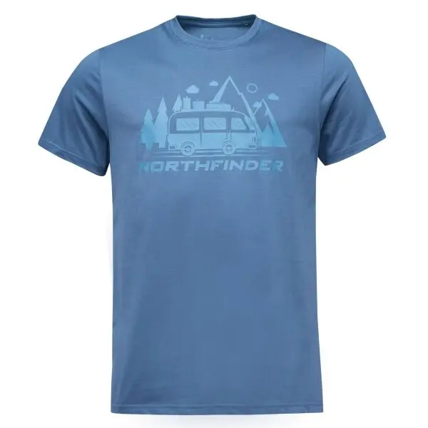 Northfinder Northfinder ZACAR Мъжка спортна тениска, синьо, размер