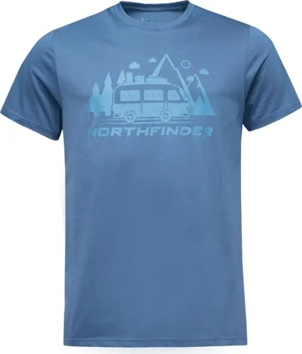 Northfinder Northfinder ZACAR Мъжка спортна тениска, синьо, размер