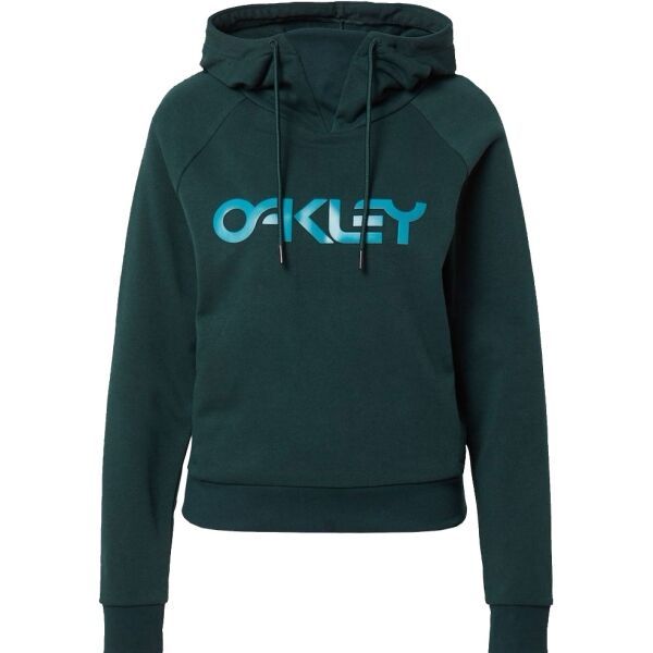 Oakley Oakley 2.0 FLEECE HOODY W Дамски суитшърт, тъмнозелено, размер