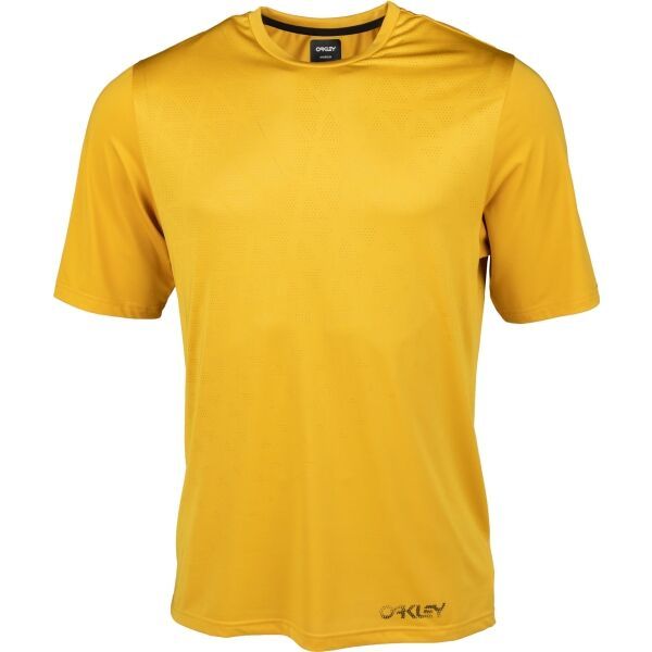 Oakley Oakley REDUCT BERM SS Мъжка велосипедна тениска, жълто, размер XXL