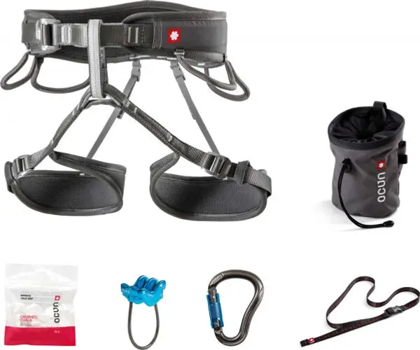 OCÚN OCÚN CLIMBING TWIST SET Комплект за катерене, черно, размер