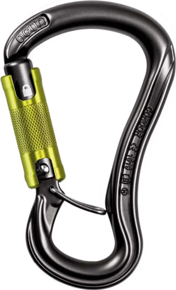 OCÚN OCÚN CONDOR HMS TWIST Карабинер, сребърно, размер