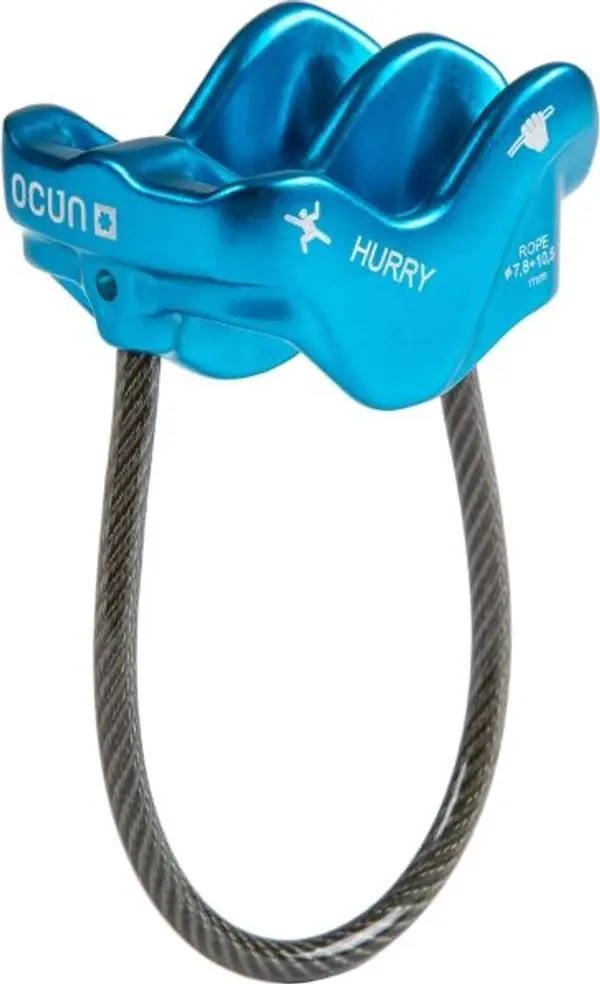OCÚN OCÚN HURRY Осигуряващо устройство при катерене, синьо, размер