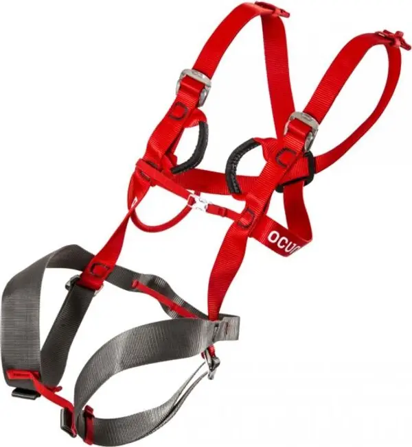 OCÚN OCÚN MOJO JR Детска сбруя за катерене, червено, размер