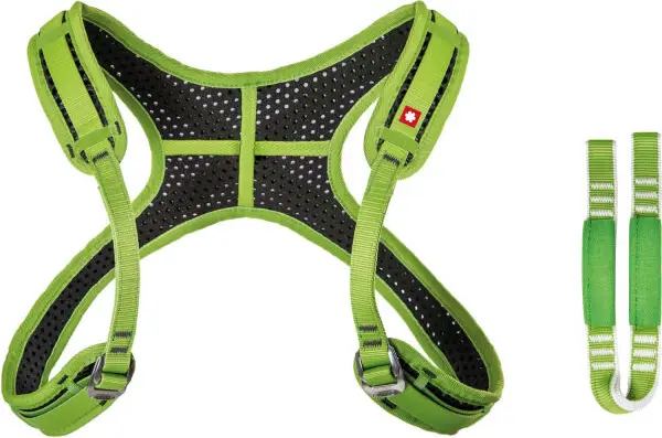 OCÚN OCÚN WEBEE CHEST LITE + TIE-IN SLING Сбруя за гърдите, зелено, размер