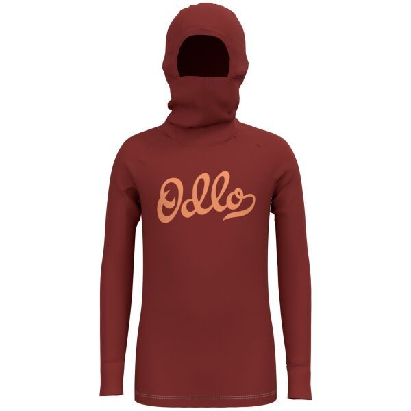 Odlo Odlo ACTIVE Детска термо тениска с дълги ръкави, червено, размер