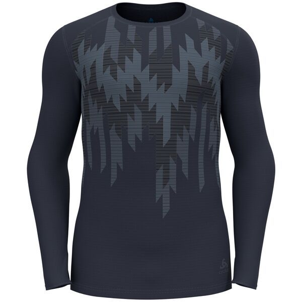 Odlo Odlo ACTIVE WARM ECO Мъжка термо тениска с дълги ръкави, тъмносиво, размер