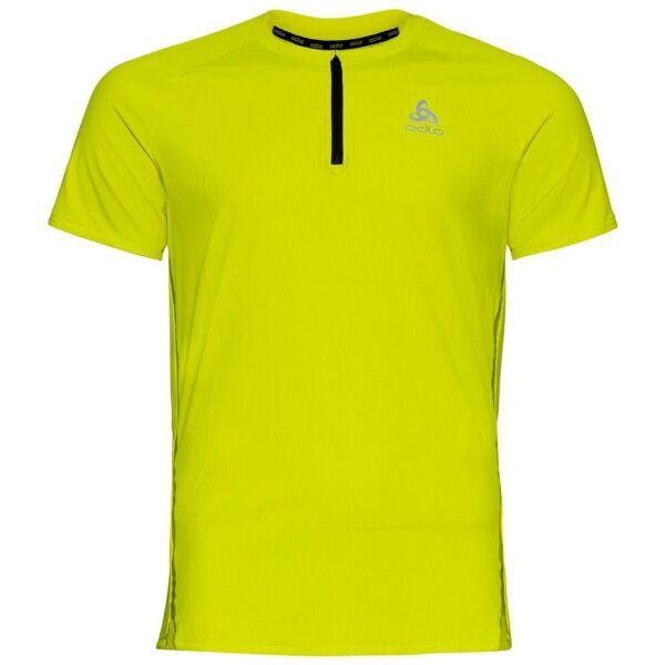 Odlo Odlo AXALP TRAIL T-SHIRT CREW NECK S/S 1/2 ZIP Мъжка тениска, жълто, размер