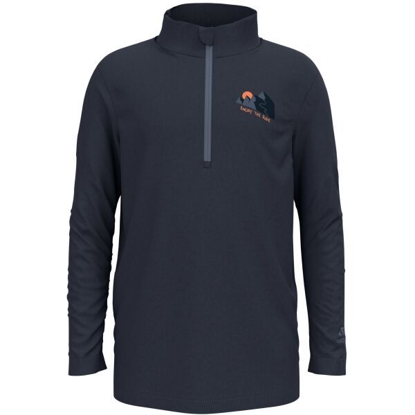 Odlo Odlo BERRA Детски функционален суитшърт, тъмносиво, размер