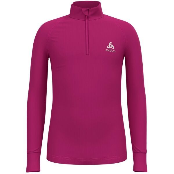 Odlo Odlo BL TOP ACTIVE WARM ECO KID Детско поло, розово, размер