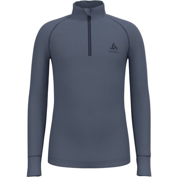 Odlo Odlo BL TOP ACTIVE WARM ECO KID Детско поло, тъмносиво, размер