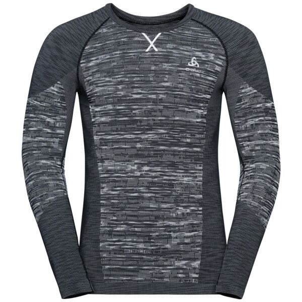 Odlo Odlo BL TOP CREW NECK L/S BLACKCOMB ECO Функционална блуза, сиво, размер