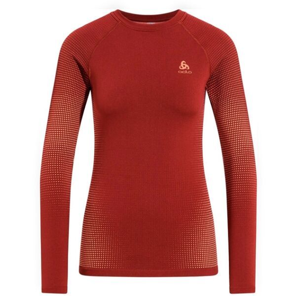 Odlo Odlo BL TOP PERFORMANCE WARM EC Функционална блуза, червено, размер
