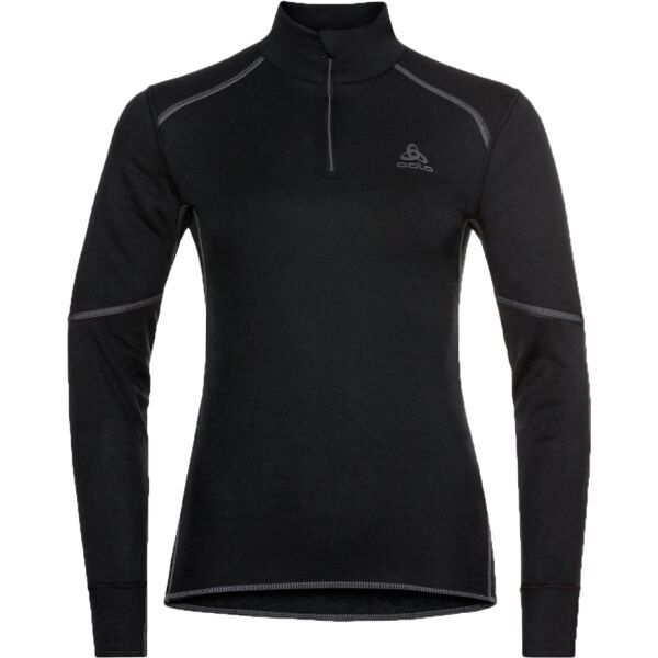 Odlo Odlo BL TOP TURTLE NECKL/S HALF ZIP ACTIVE X Дамска тениска, черно, размер