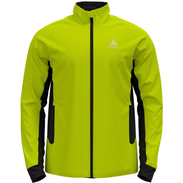 Odlo Odlo BRENSHOLMEN Мъжко яке за ски бягане, светлоотразителен неон, размер