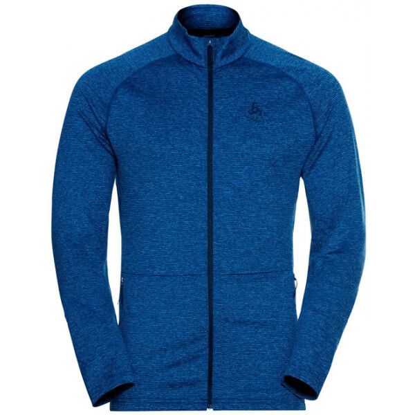 Odlo Odlo FULL ZIP SESVENNA Мъжки суитшърт, синьо, размер