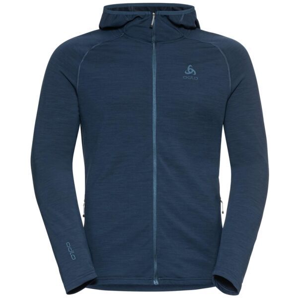 Odlo Odlo M ASCENT PW 220 MID LAYER HOODY Мъжки суитшърт, синьо, размер