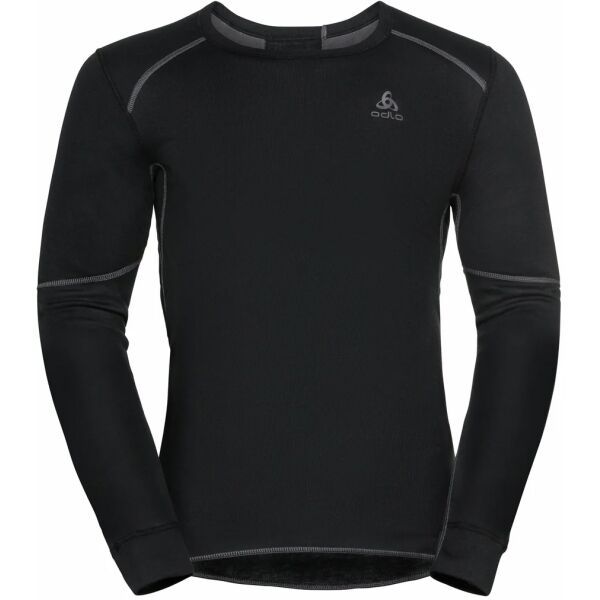 Odlo Odlo M BL TOP CREW NECK L/S ACTIVE X-WARM ECO Мъжко основно бельо, черно, размер
