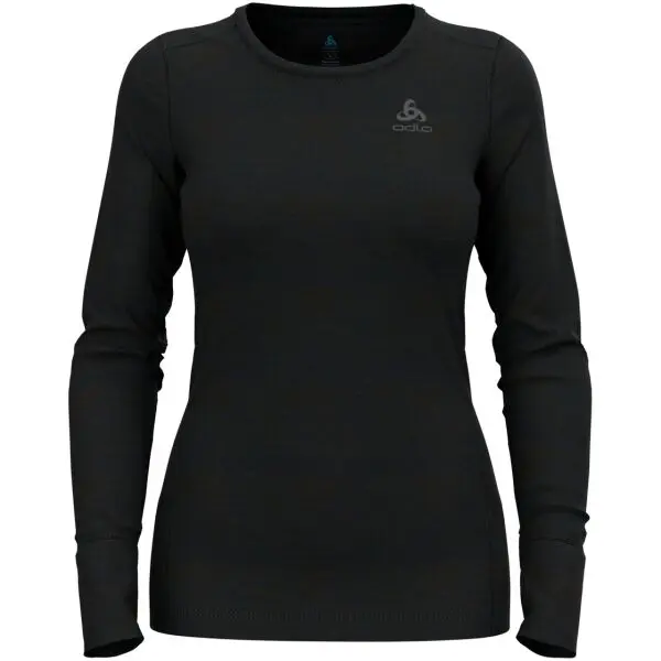 Odlo Odlo NATURAL MERINO 200 Дамаска термо тениска с дълги ръкави, черно, размер